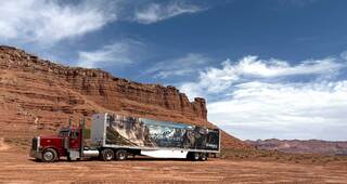 One of Terra Vi's Mobile Manufacturing Plant Trailers.